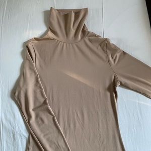 Tan Turtleneck